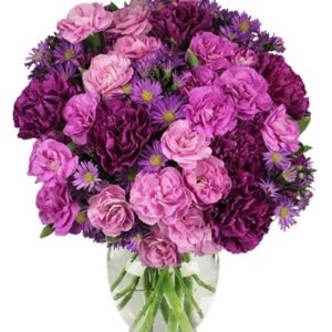 Purple Passion Flower Arrangement