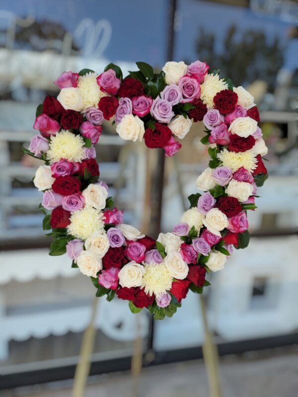 Everlasting Love Heart Wreath