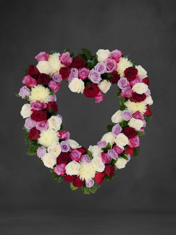 Everlasting Love Heart Wreath - Image 3