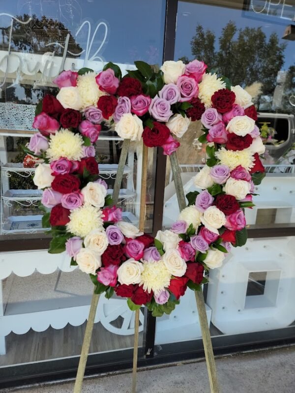 Everlasting Love Heart Wreath - Image 2