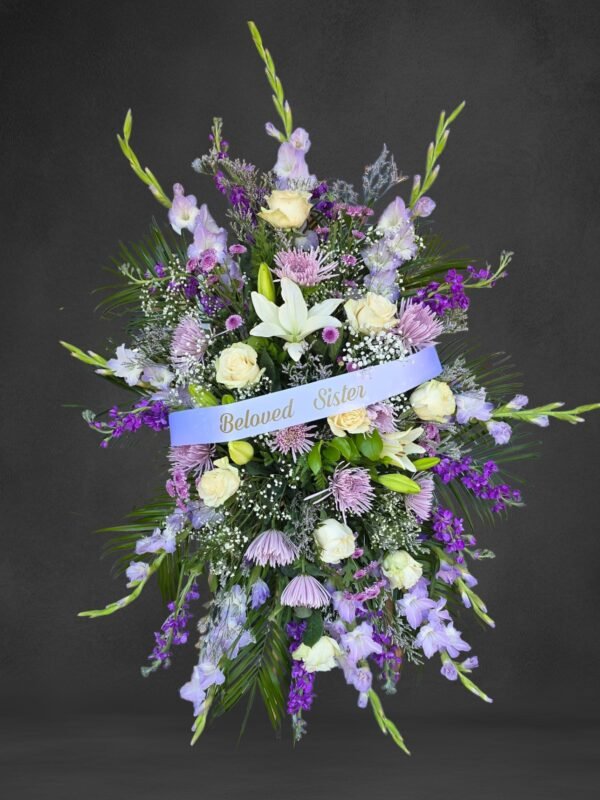 Purple Serenity Standing Spray