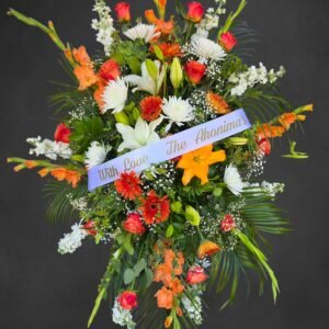 Sunset Tribute Standing Spray